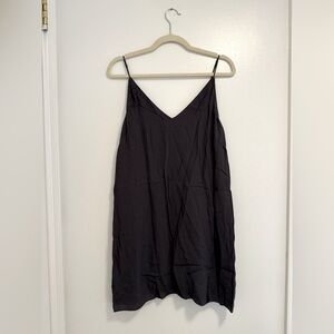 Aritzia purple tank mini dress large